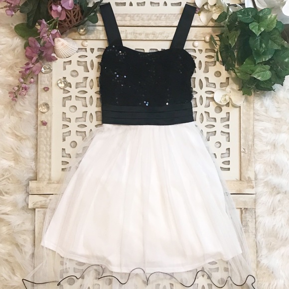 bonnie jean black dress